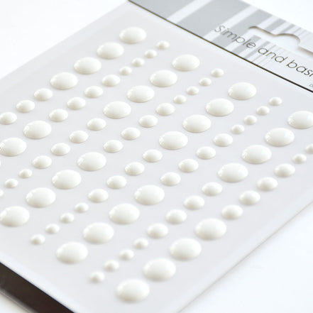 Enamel Dots SBA001 'Soft White' - SIMPLE AND BASIC