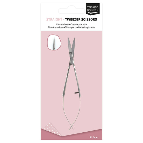 Forbici a Pinzette 12mm Destra - 26774 - Vaessen Creative