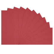 2823-031 RUBY - Foglio Cardstock Florence tramato LINO  27x13,5 cm