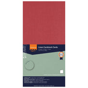 2823-031 RUBY - Foglio Cardstock Florence tramato LINO  27x13,5 cm