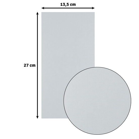 2823-043 AIR - Foglio Cardstock Florence tramato LINO  27x13,5 cm