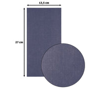 2823-055 EGGPLANT - Foglio Cardstock Florence tramato LINO  27x13,5 cm