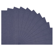 2823-055 EGGPLANT - Foglio Cardstock Florence tramato LINO  27x13,5 cm
