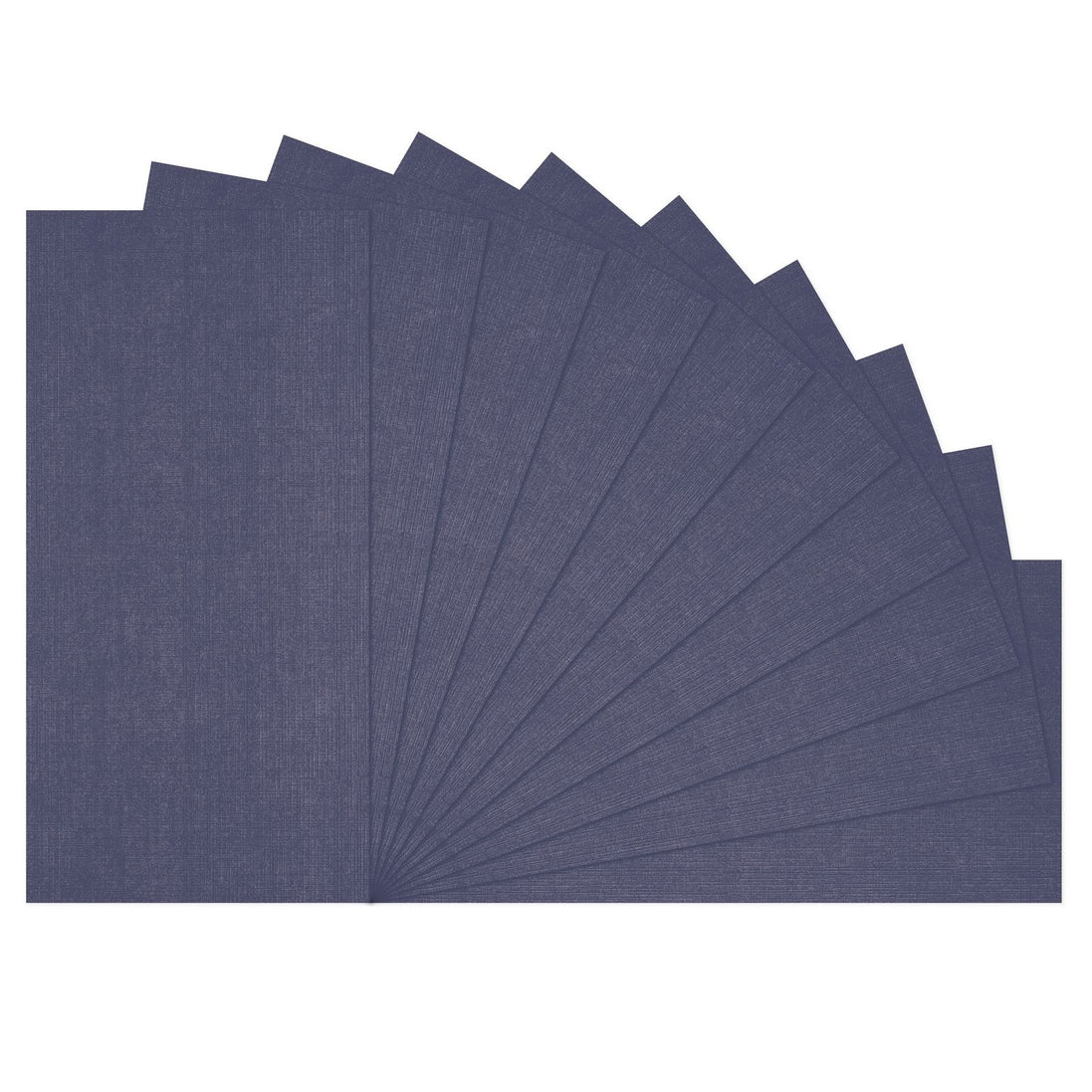 2823-055 EGGPLANT - Foglio Cardstock Florence tramato LINO  27x13,5 cm