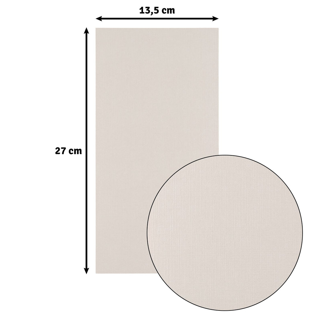 2823-082 COOL GRAY - Foglio Cardstock Florence tramato LINO  27x13,5 cm