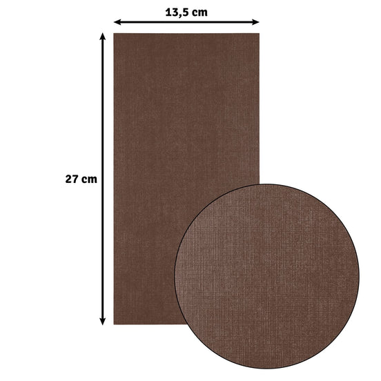 2823-094 BEAR - Foglio Cardstock Florence tramato LINO  27x13,5 cm