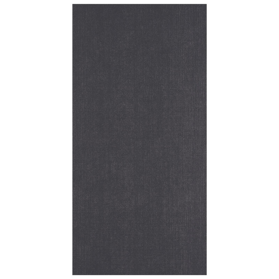 2823-096 BLACK - Foglio Cardstock Florence tramato LINO  27x13,5 cm