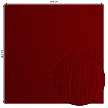 29280-031 RUBY - Foglio Cardstock tramato Florence