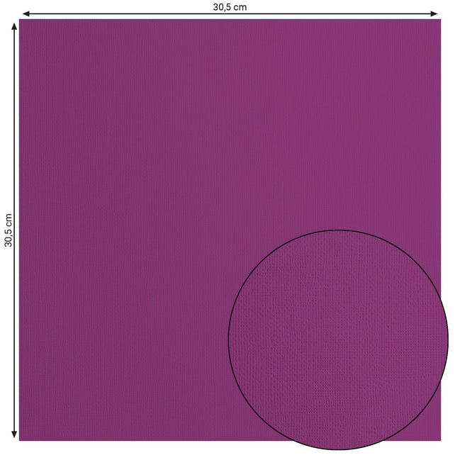 29280-039 MAUVE - Foglio Cardstock tramato Florence