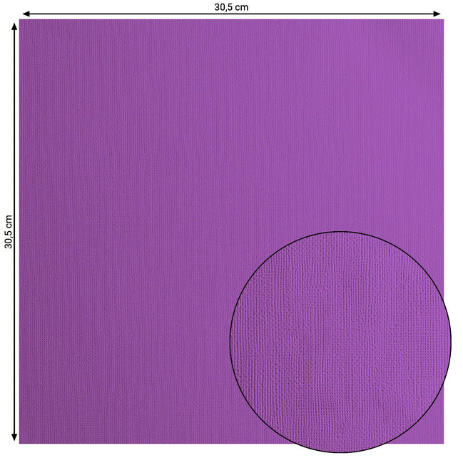 29280-041 VIOLET- Foglio Cardstock tramato Florence