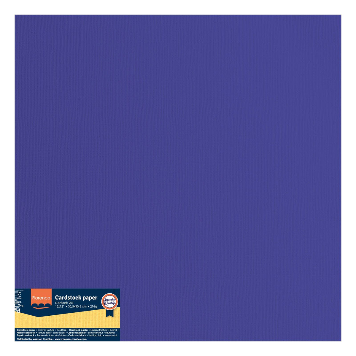 29280-051 INK - Foglio Cardstock tramato Florence