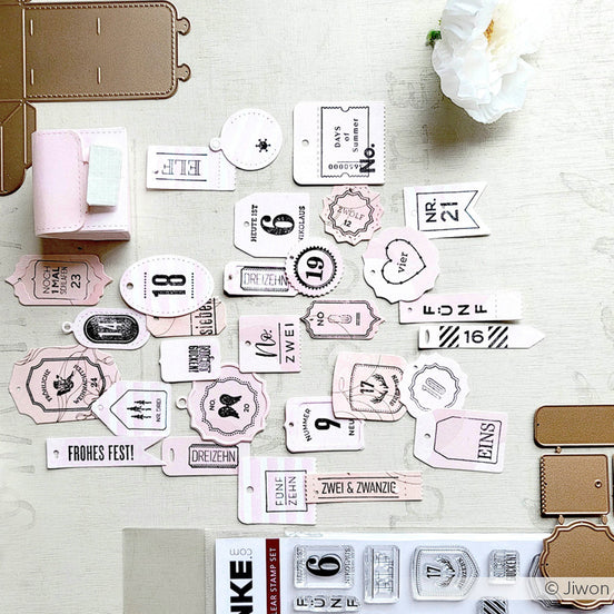 Set Fustelle  'Label set 4' -D-AR-Ba0185 - A.RENKE