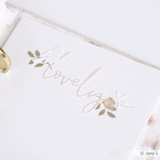 Set Fustelle ' Word Set Cozy  '- D-AR-Ty0183 - A.RENKE