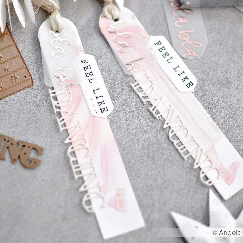 Set Fustelle ' Word Set Dancing '- D-AR-Ty0173 - A.RENKE