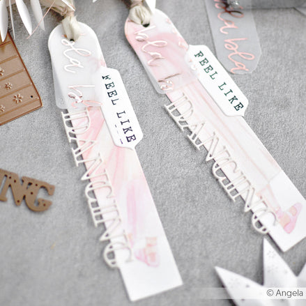 Set Fustelle ' Word Set Dancing '- D-AR-Ty0173 - A.RENKE