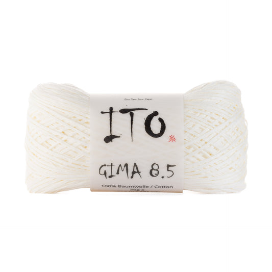 Filato GIMA 8.5 0035 White    - ITO YARN