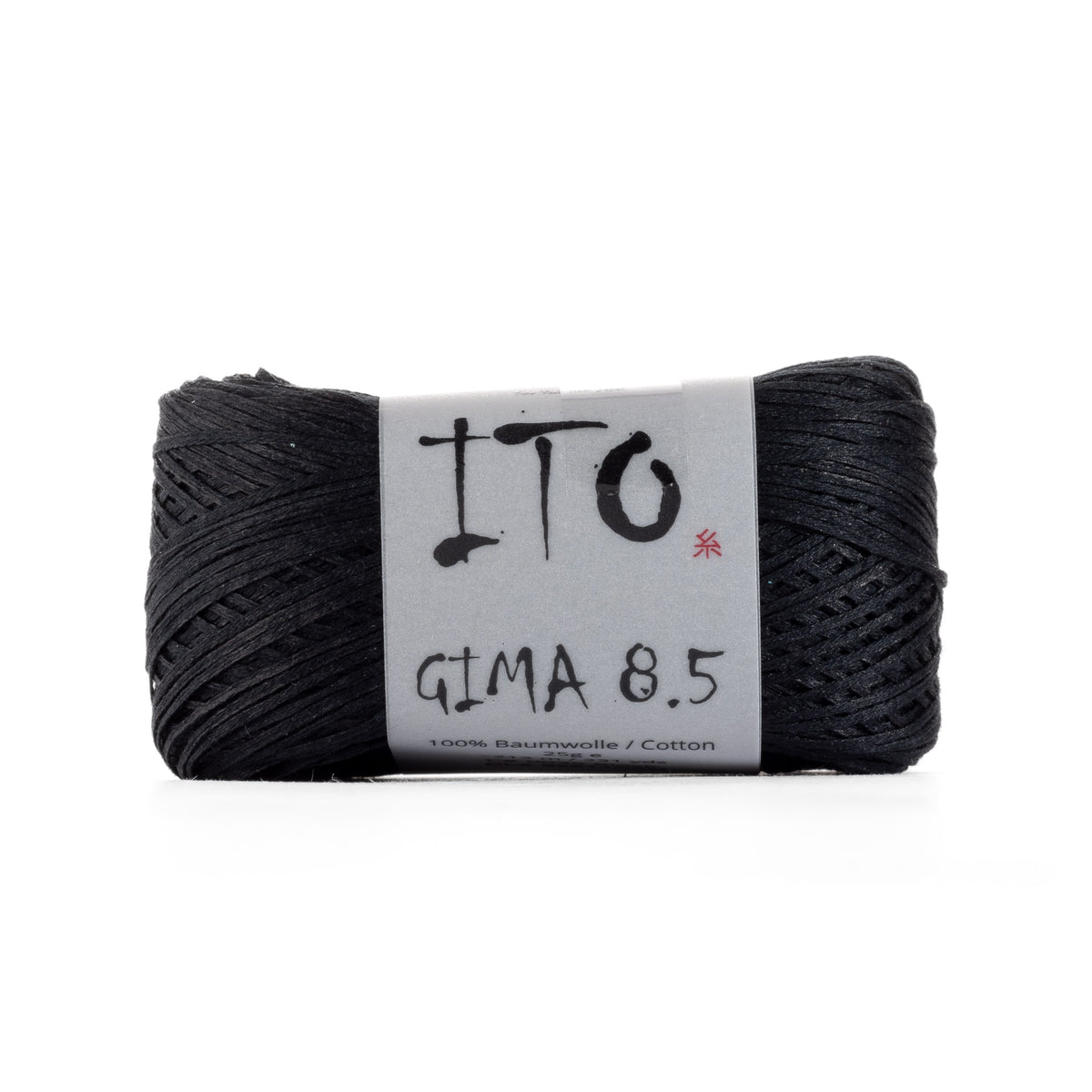GIMA yarn 8.5 0039 Black - ITO YARN