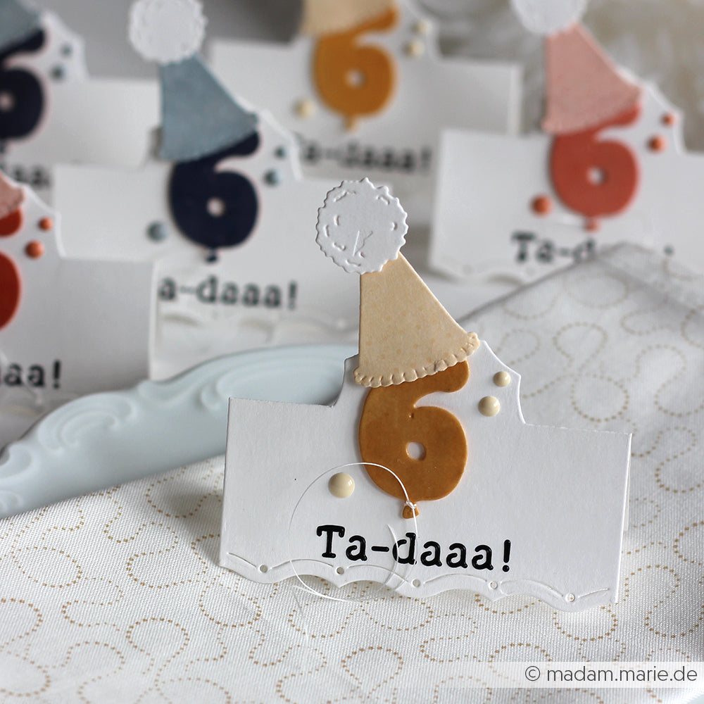 Fustella Place card with ornamental border' -D-AR-3D0159 - A.RENKE