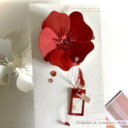 Fustella 'Folding Magic Poppy 2' -D-AR-3D0168 - A.RENKE