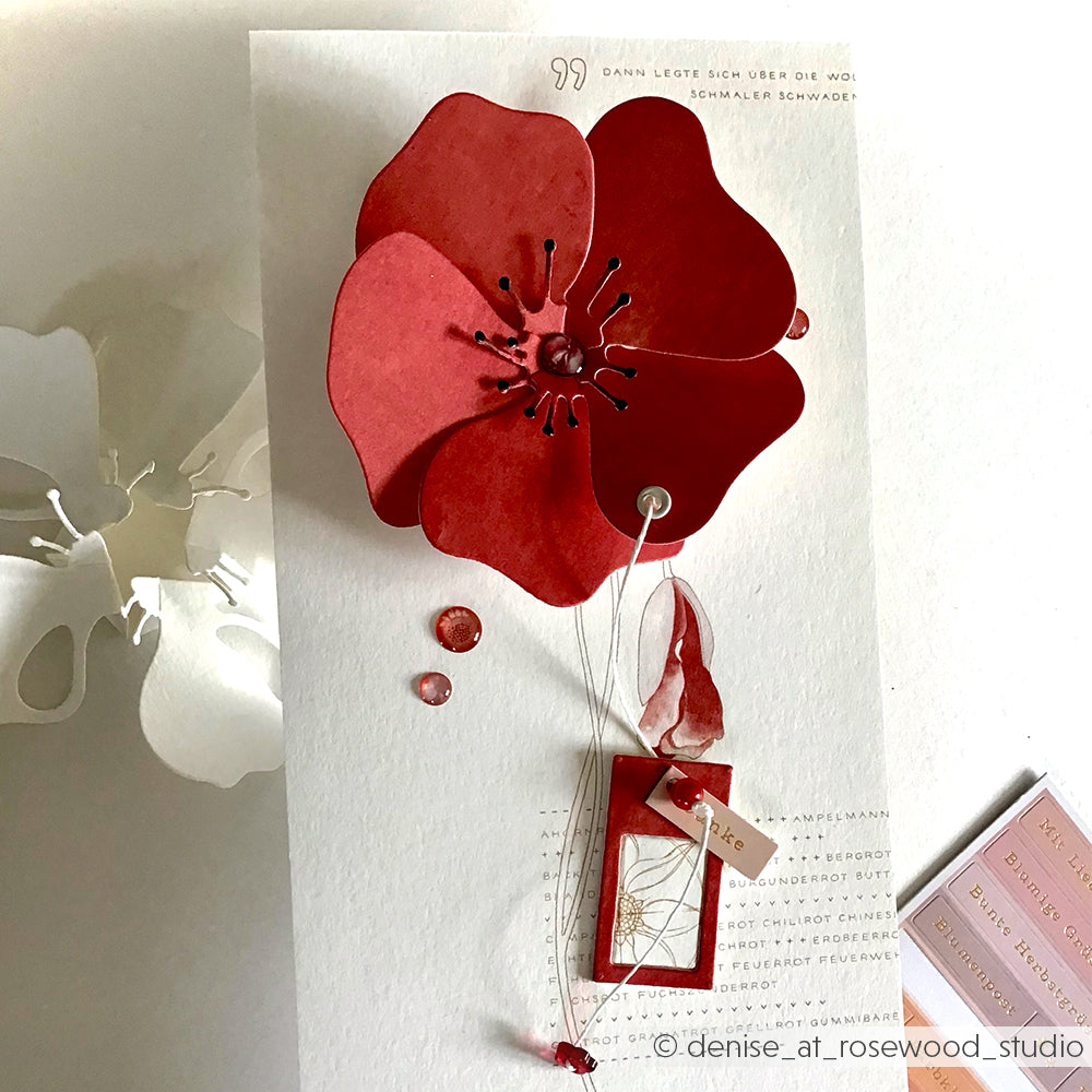 Fustella 'Folding Magic Poppy 2' -D-AR-3D0168 - A.RENKE