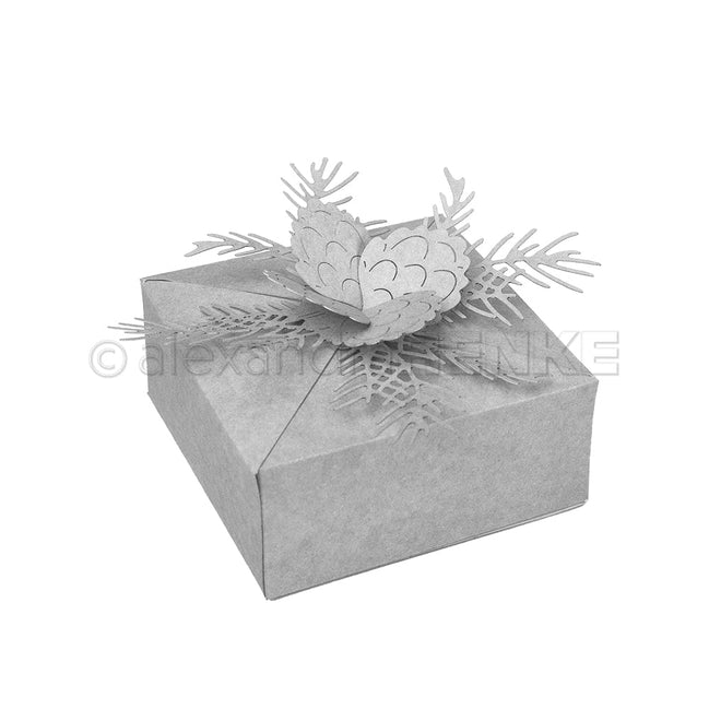 'Pine Branch Box' Die Set - D-AR-3D0173 - A.RENKE 