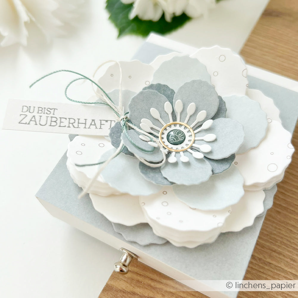D-AR-3D0204 Set Fustelle '3D Wolkenrose' A.RENKE