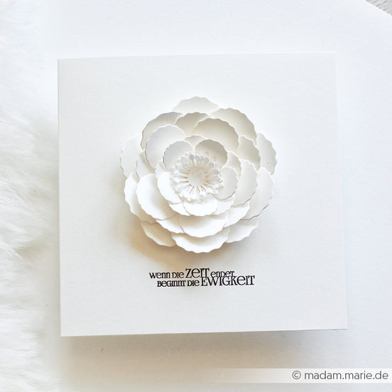 D-AR-3D0204 Set Fustelle '3D Wolkenrose' A.RENKE