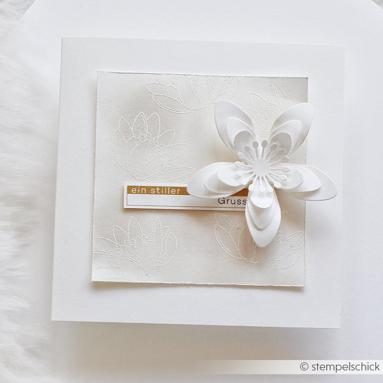 D-AR-3D0205 Set Fustelle '3D 3D Sternensee Rose' A.RENKE