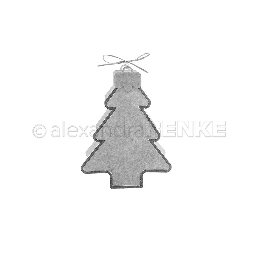 Set Fustelle 'Weihnachtskugel Box Baum'