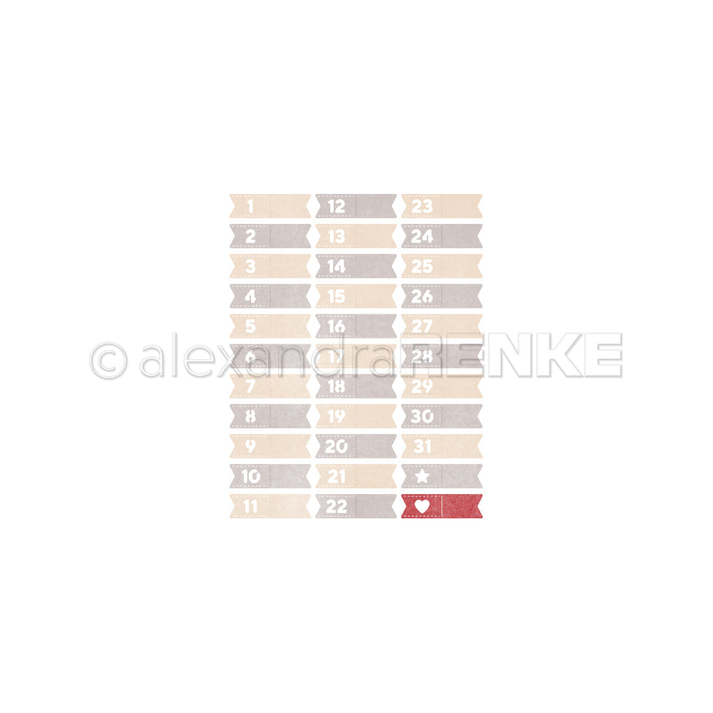 Die set 'Numbers mini snippets' - D-AR-BA0373 - A.RENKE
