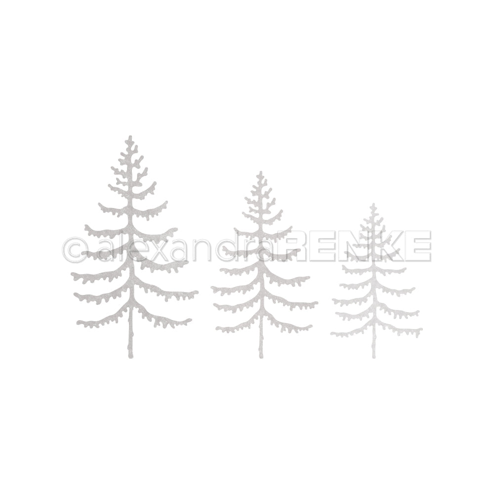 Set Fustelle 'Small fir forest 1 ' - D-AR-FL0260- A.RENKE