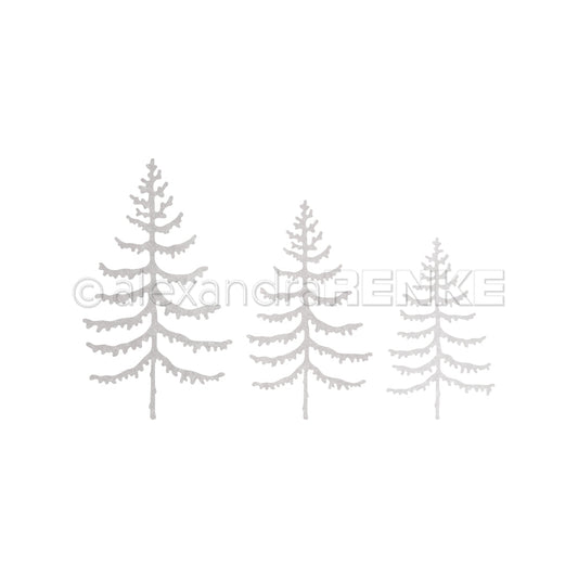Set Fustelle 'Small fir forest 1 ' - D-AR-FL0260- A.RENKE