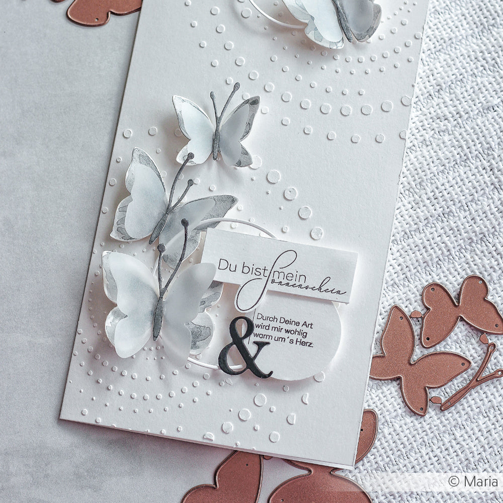 Set Fustelle  'Layered butterfly 3 ' -D-AR-Ti0079 - A.RENKE