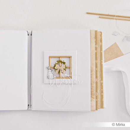 Die set 'Small fir wreath with bow' - D-AR-W0193- A.RENKE