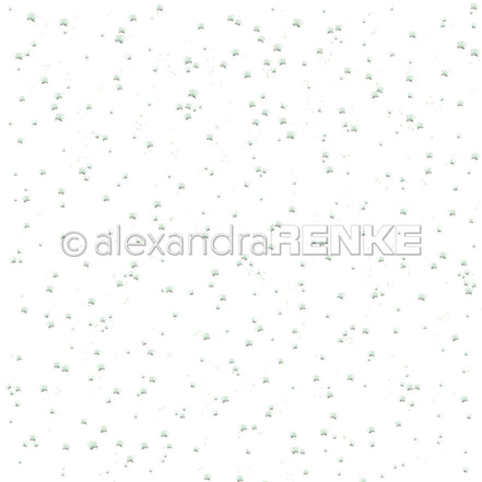Design paper 'Delicate butterflies mint'- P-AR-10.3522- A.RENKE