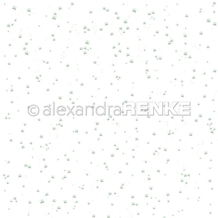 Design paper 'Delicate butterflies mint'- P-AR-10.3522- A.RENKE