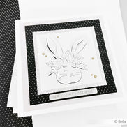 Design paper 'Dot grid white on black' - P-AR-10.3374 - A.RENKE