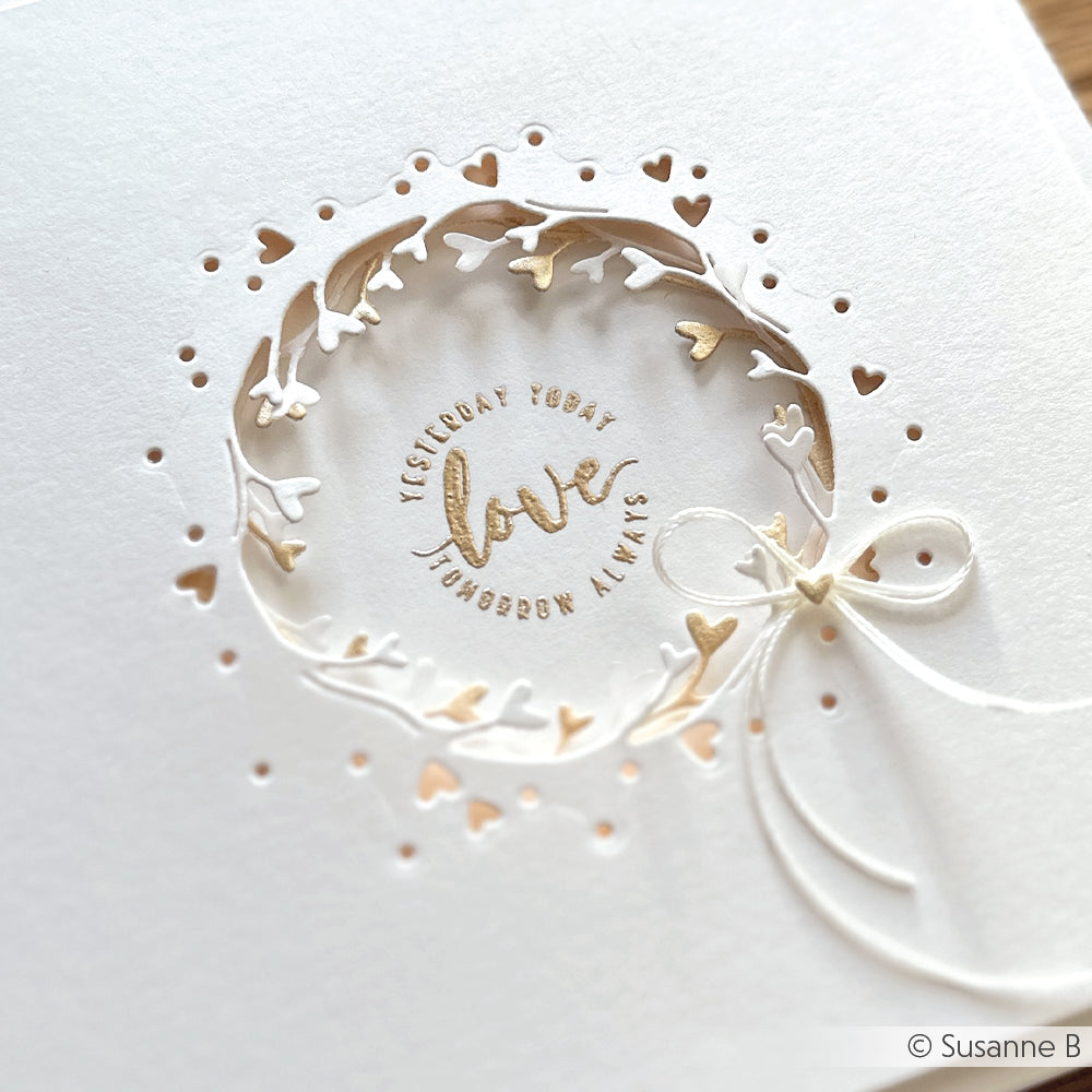 Fustella 'Negative wreath with hearts' - D-AR-HZ0040 - A. RENKE