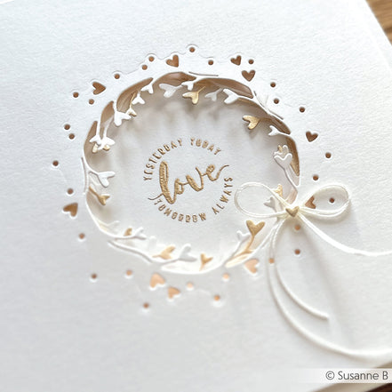 Fustella 'Negative wreath with hearts' - D-AR-HZ0040 - A. RENKE