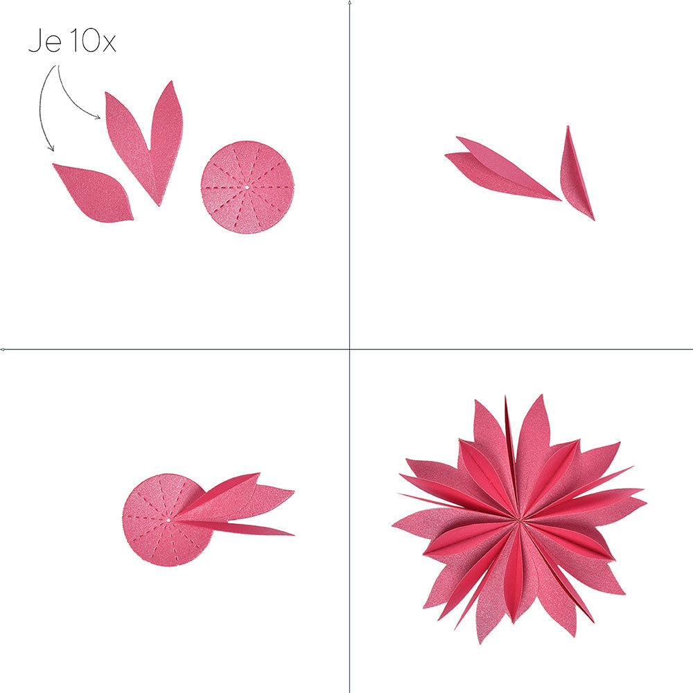 Set Fustelle 'Folded flower 2' - D-AR-3D0290 - A. RENKE