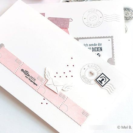 'Winged Greetings' die set - D-AR-BA0414 - A.RENKE