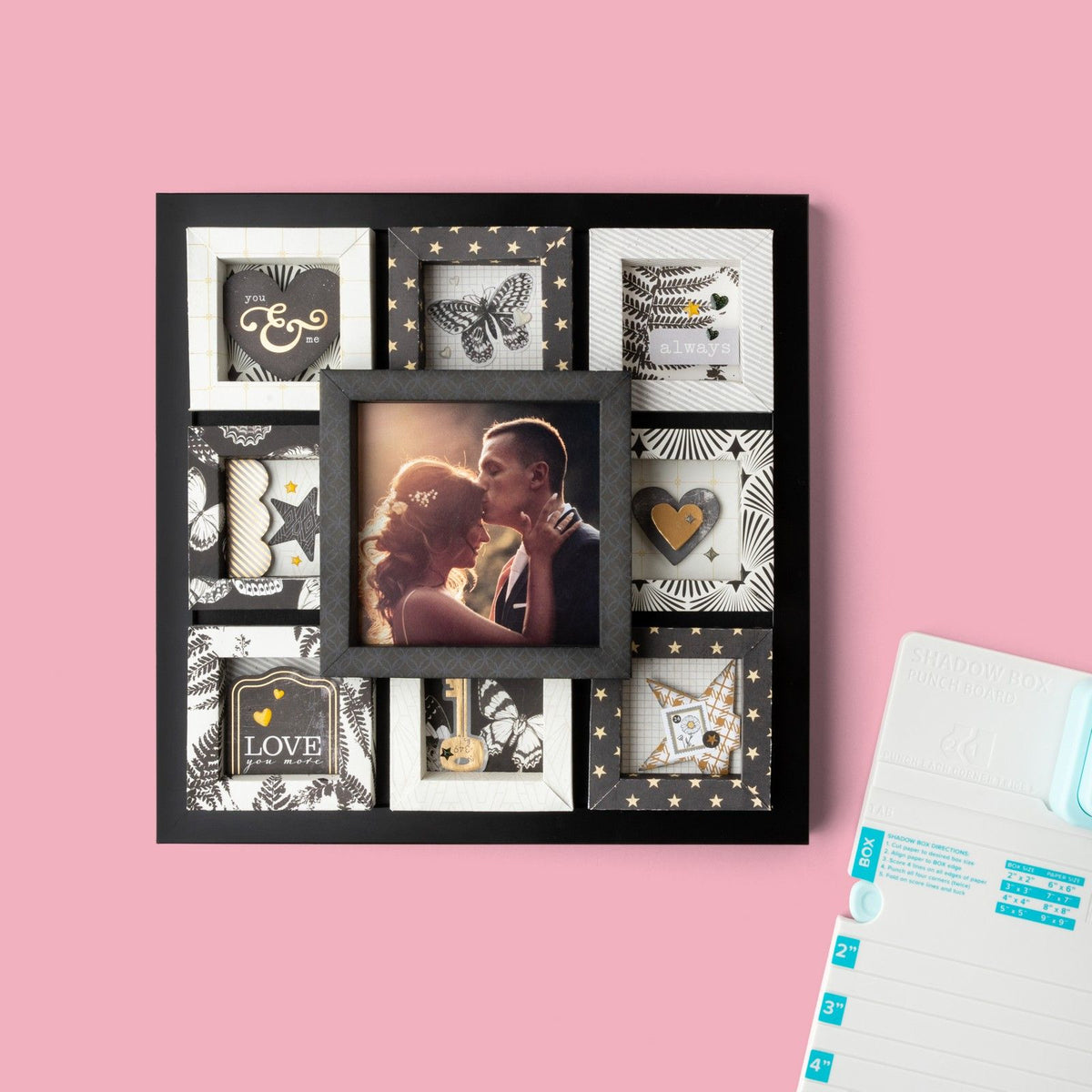 60001201 - Shadow Box Punch Board - We R Makers