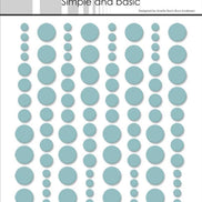Enamel Dots SBA010 'Mint'- - SIMPLE AND BASIC
