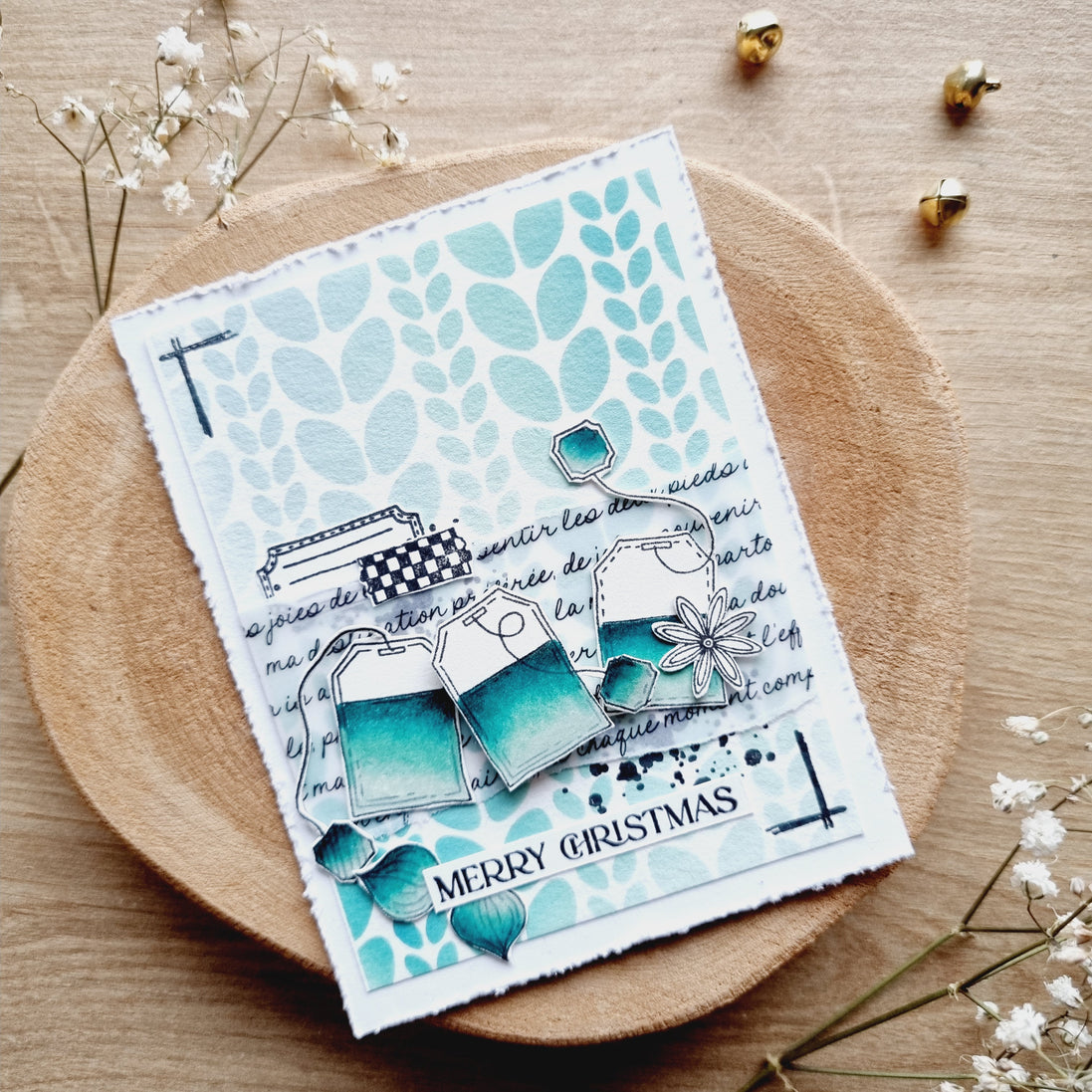 Stencil - TRICOT  - AVE125 - CHOU & FLOWERS