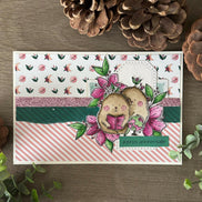 CLEAR STAMP - DOUDOU GEMEAUX - AST103 - CHOU & FLOWERS