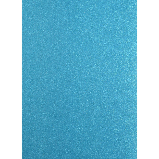 Glitter Paper Sheet TURQUOISE - 800207 014 - Florence