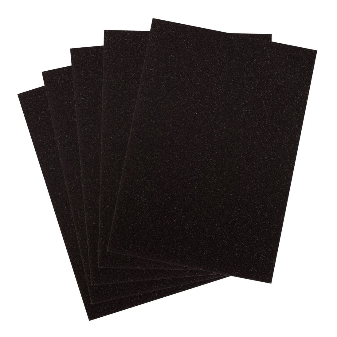 BLACK glitter paper - 800207 020 - Florence