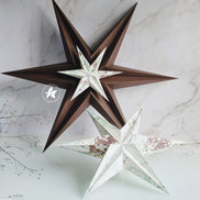 CD-Die-2331 Fustella Faltstern mit Innenstern - groß - 65 cm CREATIVE DEPOT