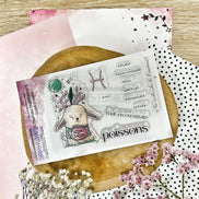 CLEAR STAMP - DOUDOU POISSONS - AST112 - CHOU & FLOWERS