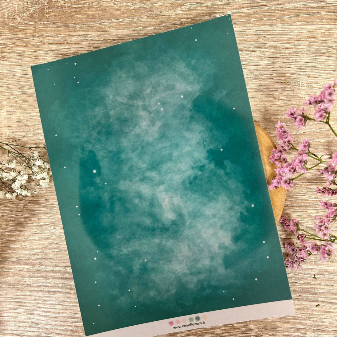 SET CARTE -  DOUDOULAND "LES ASTROS" - AST117 - CHOU & FLOWERS